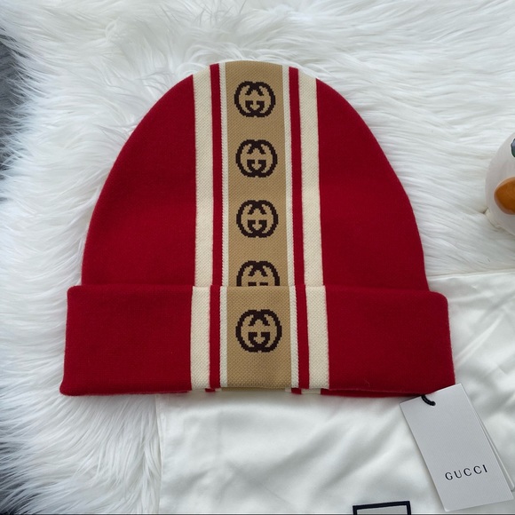 Gucci Logo Beanie Hat - Picture 3 of 3